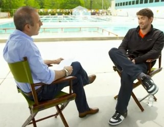 Michael Phelps interview with Matt Lauer on Today Show - Summer Olympics 2012 in London