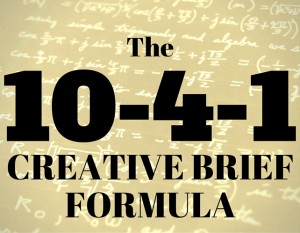 creative brief formula, how to write a creative brief, fast creative brief, how to write a design brief