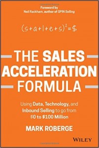 The Sales Acceleration Formula by Mark Roberge, data analysis, data analytics book, inbound sales, telesales