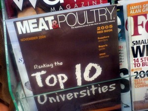 Meat and Poultry Magazine Top 10 Universities Issue by Vera Yu and David Li