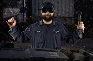 Portrait – Gregg the maniacal mechanic by MattysFlicks